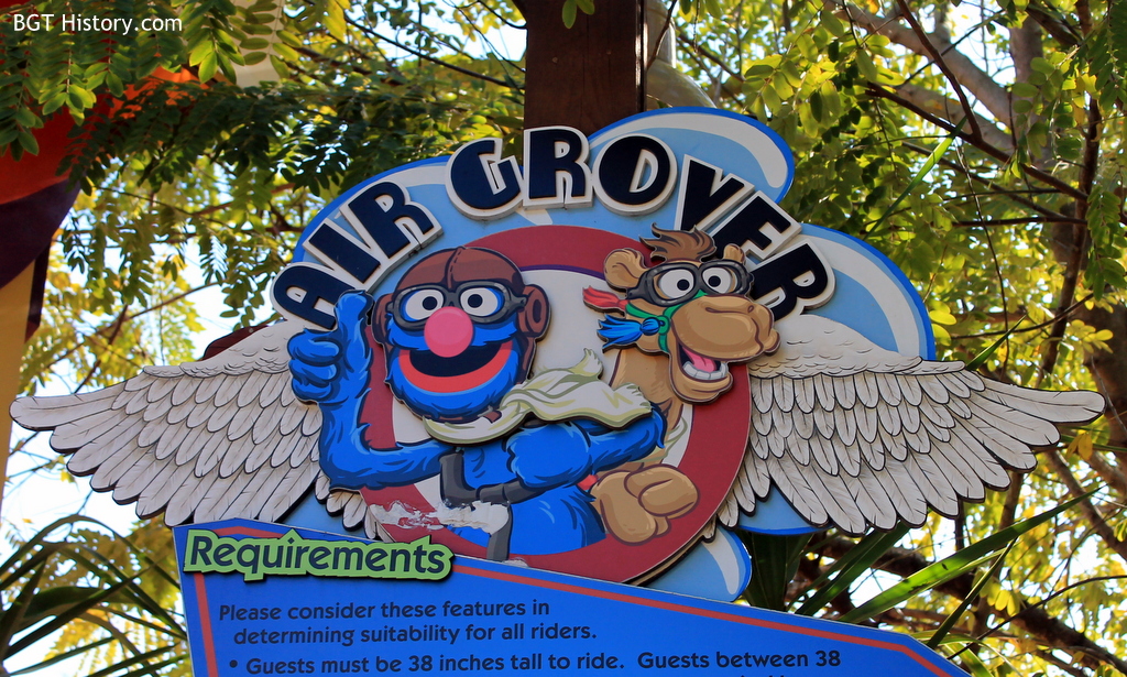 Air Grover BGT History Busch Gardens Tampa History