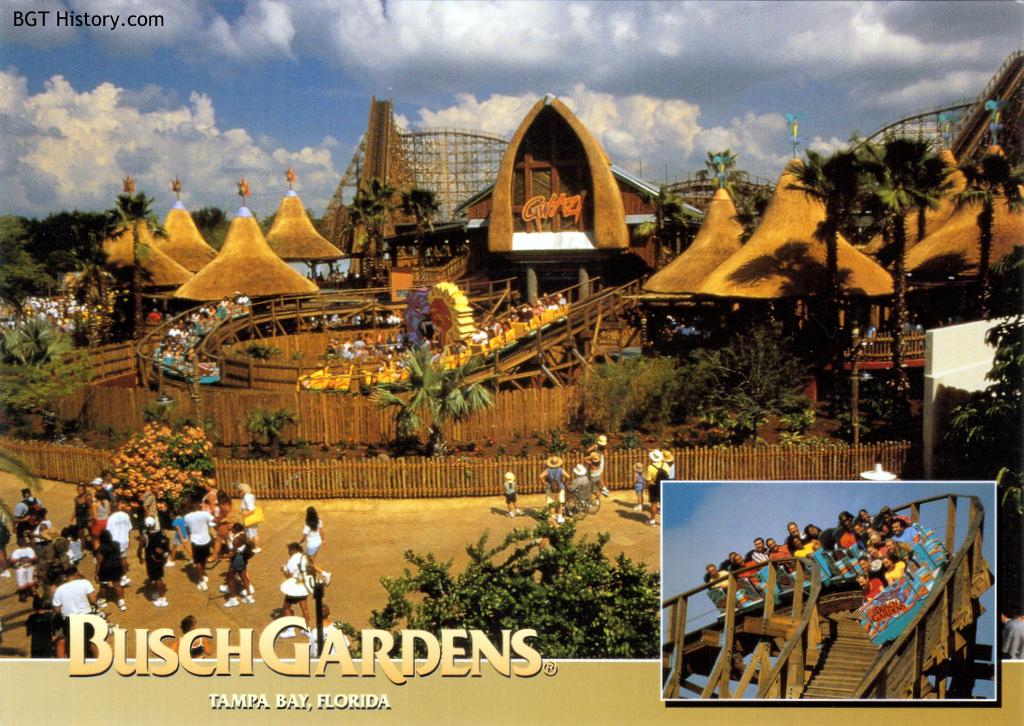 Gwazi BGT History Busch Gardens Tampa History